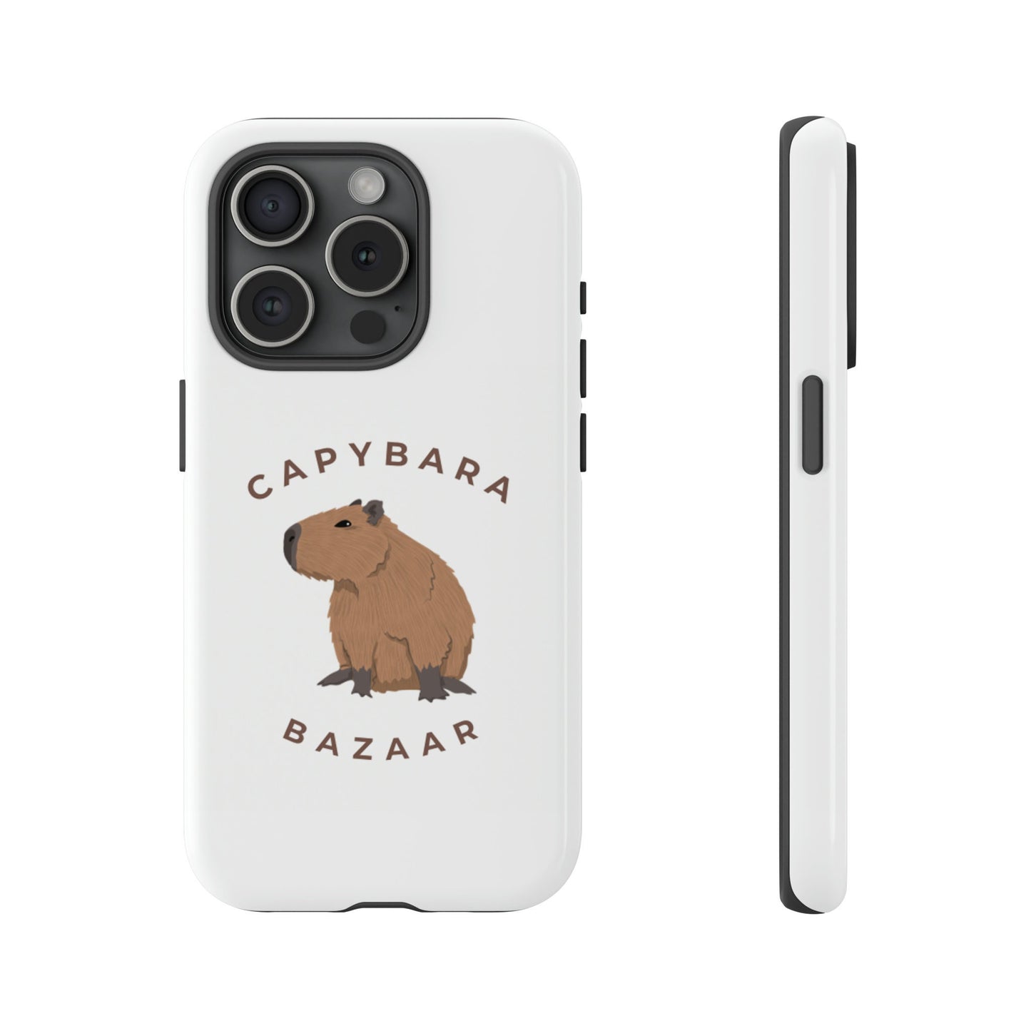 Capybara Bazaar Tough Phone Case