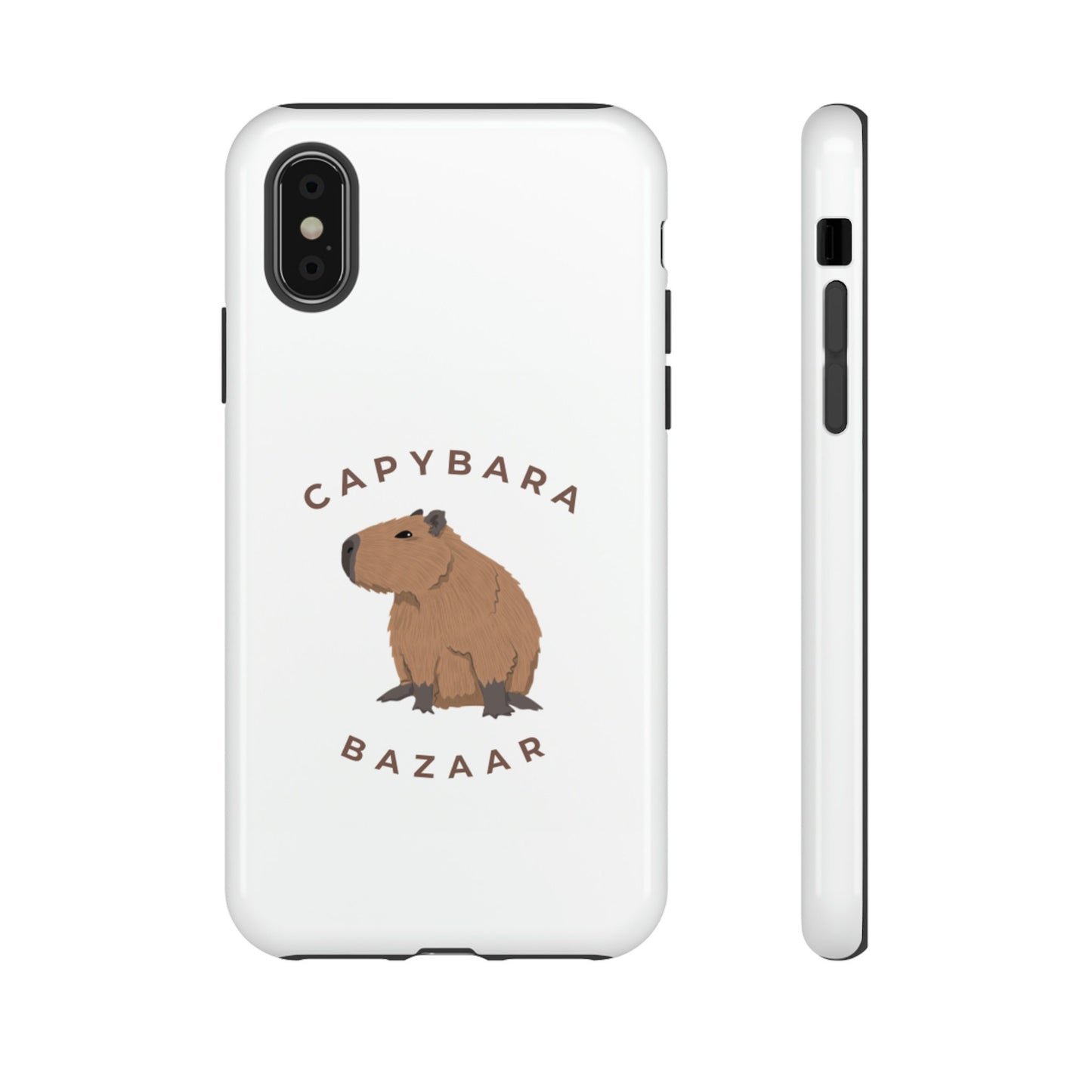 Capybara Bazaar Tough Phone Case